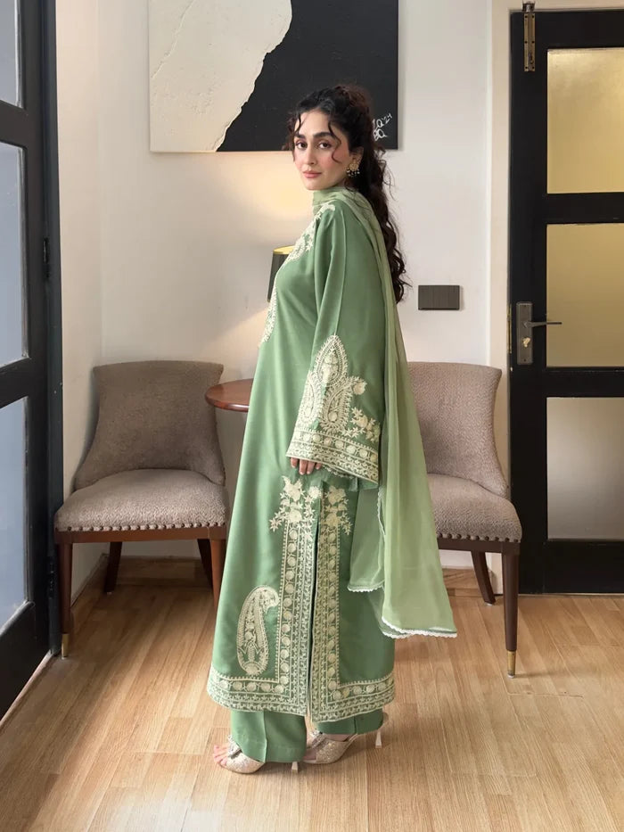 Aafreen Embroidered 3pc Dress