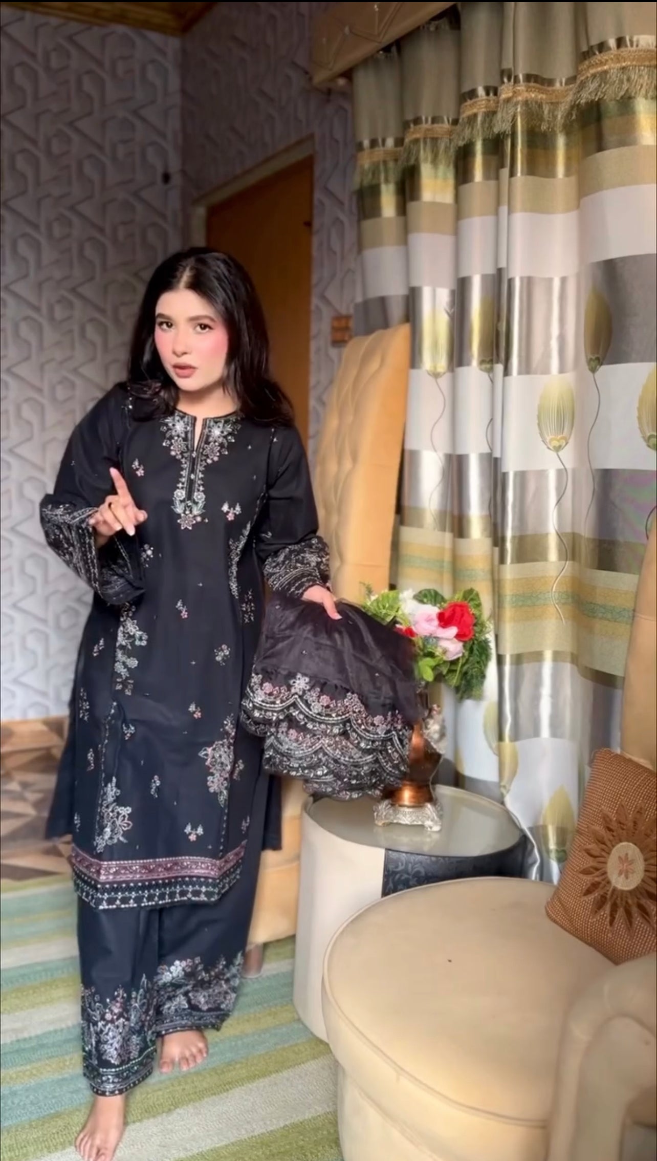 BACK MAYA STITCHED 3PCS