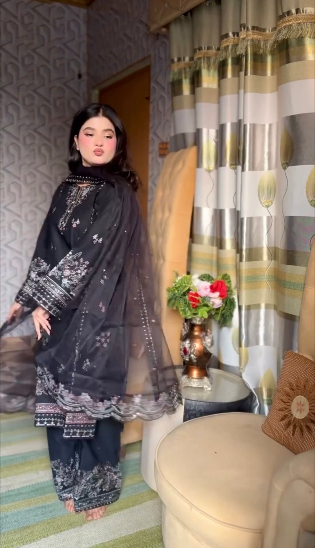 BACK MAYA STITCHED 3PCS