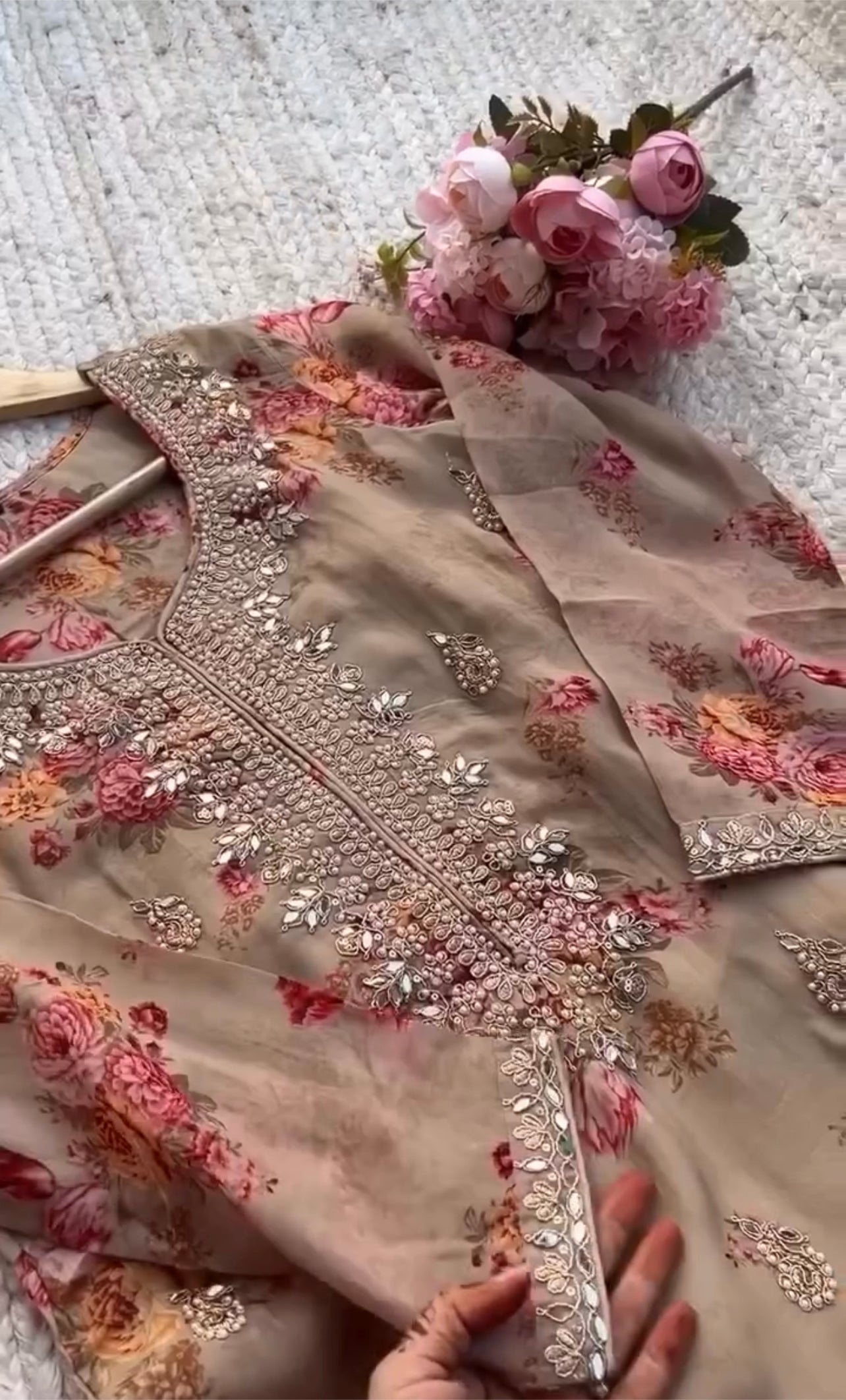 SITARA 3PCS EMBROIDERED DRESS