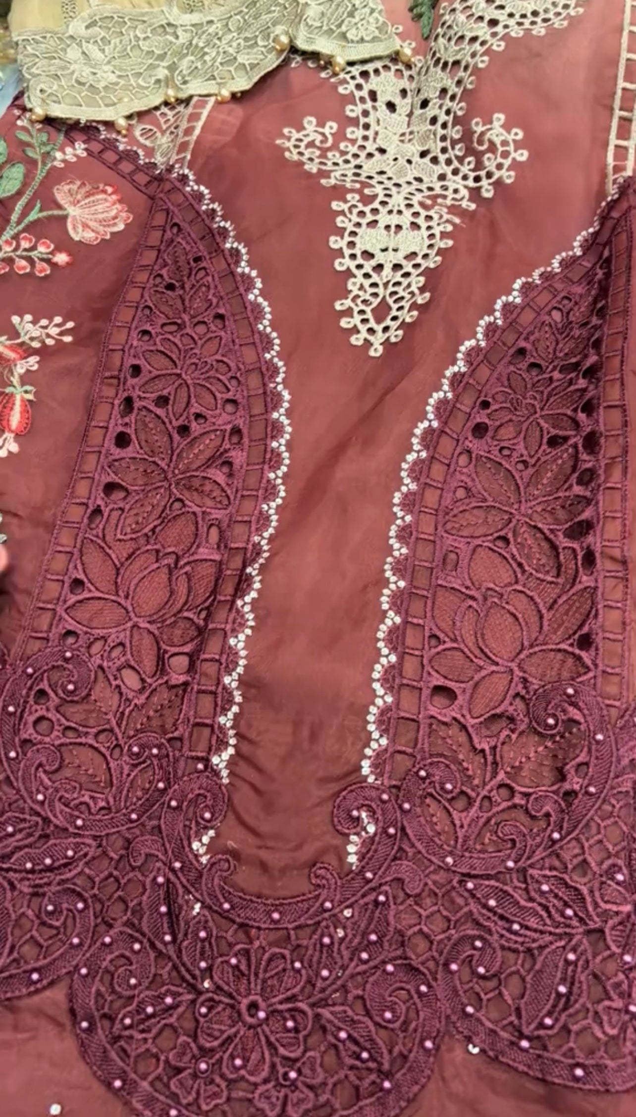 Beautiful Maria B. Embroidered Dress