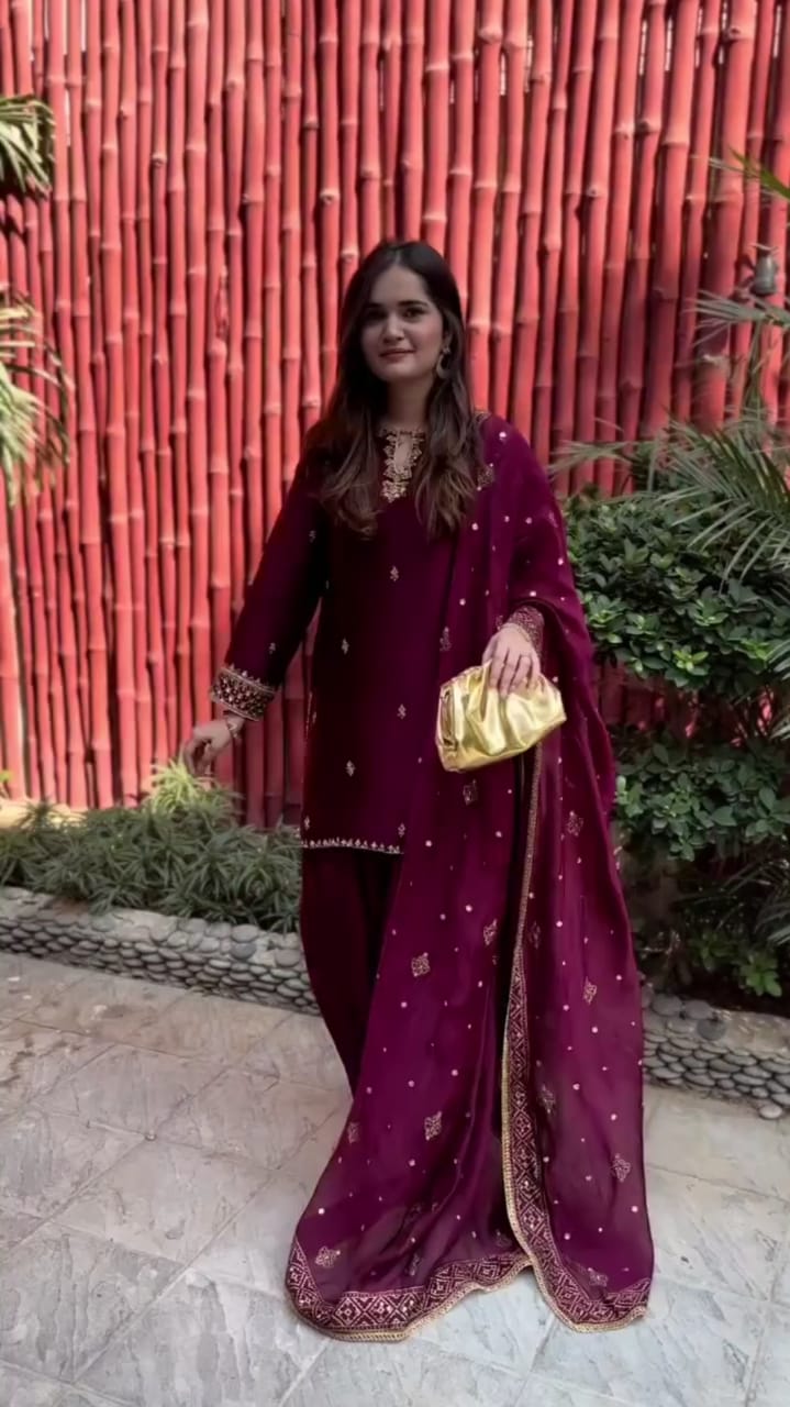 Premium Embroidered Women’s 3-Piece Suit