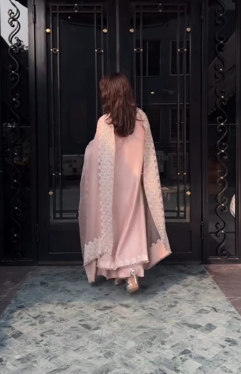 Silk Luxury Threadwork 3PC Ensemble Suit