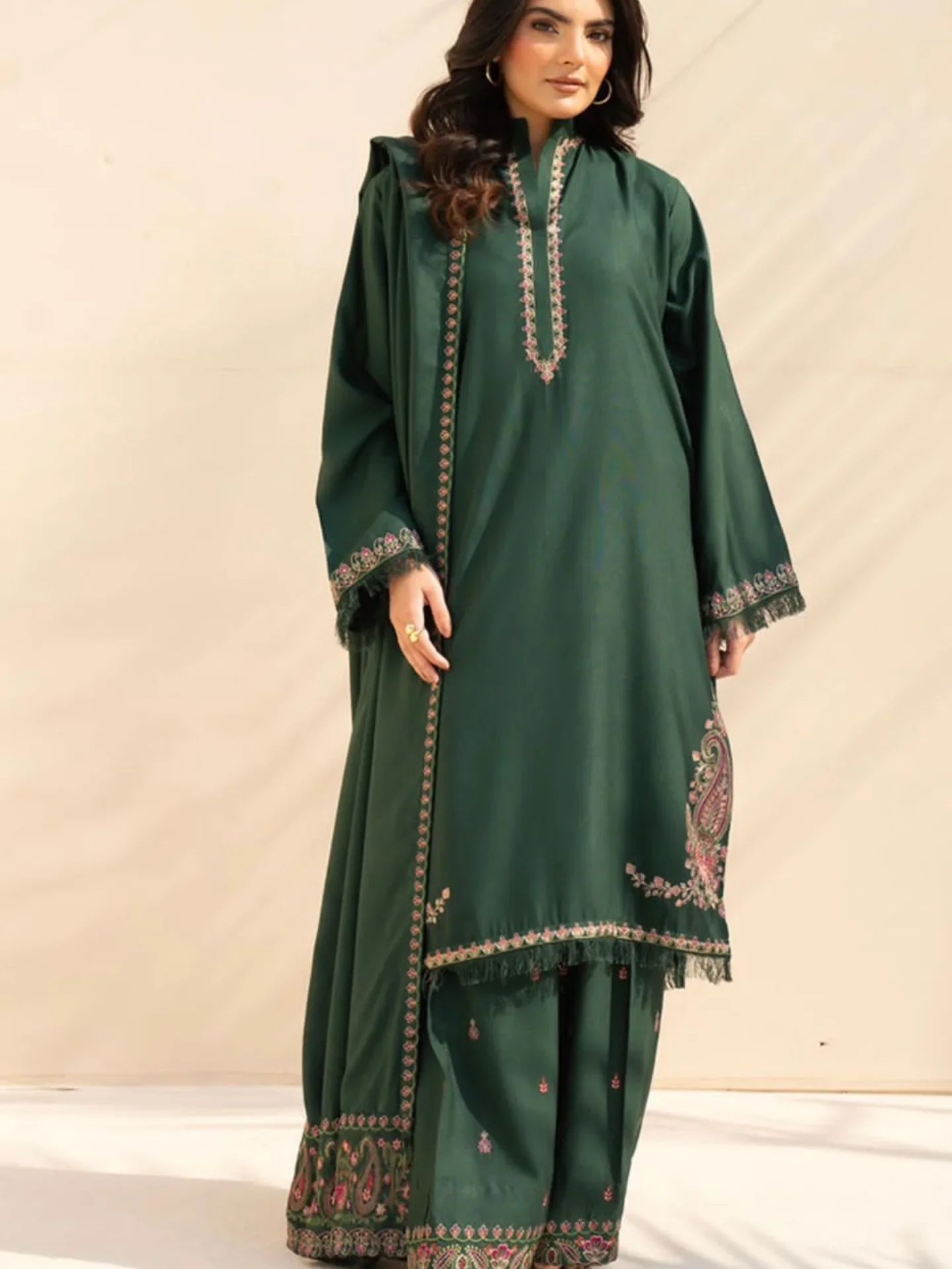 Sabz 3 Piece Stitched Dress