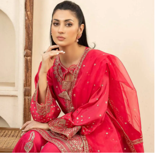 HOT PINK FARSHI 3PCS DRESS